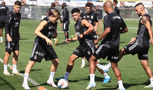 Beşiktaş, Gaziantep FK maçı hazırlıklarını tamamladı