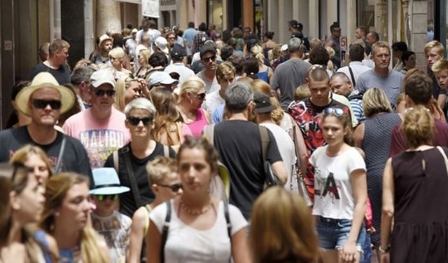 21.8 milyon turist geldi: Bu bir rekor