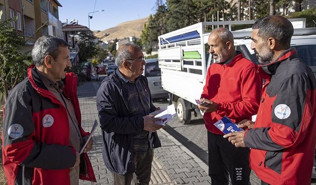 Tunceli'de afetlere karşı bilinçlendirme seferberliği başlatıldı