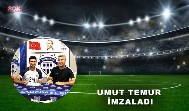 Umut Temur imzaladı