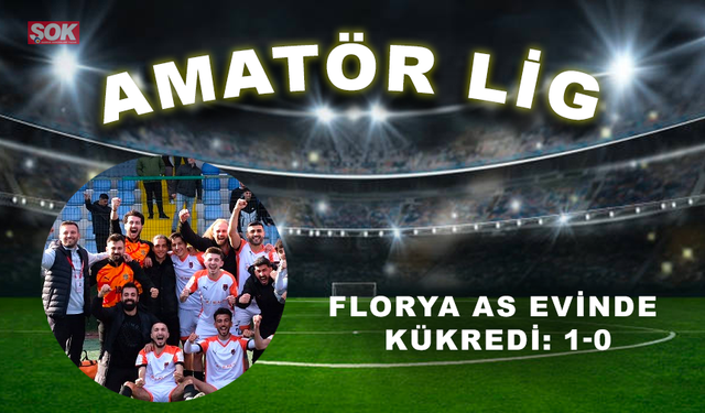 Florya AS evinde kükredi: 1-0