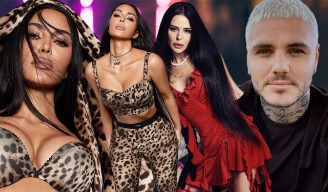 Mauro Icardi gözüne Kim Kardashian'ı kestirdi: Simge şansına küssün!