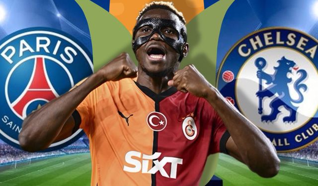 Osimhen'i rahat bırakmıyorlar: Galatasaray'ın işi zorlaştı, Chelsea sonrası PSG!