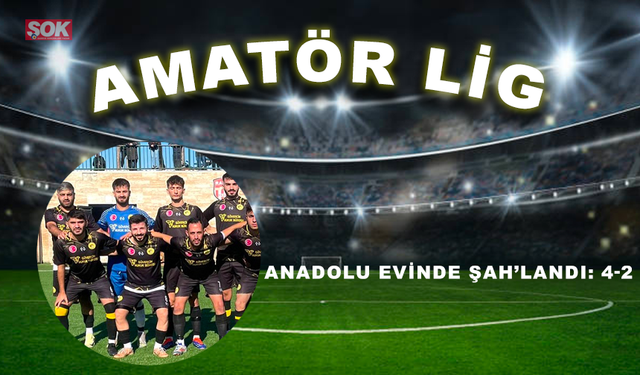 Anadolu evinde Şah’landı: 4-2