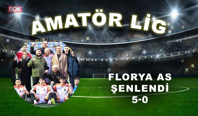 Florya AS şenlendi: 5-0