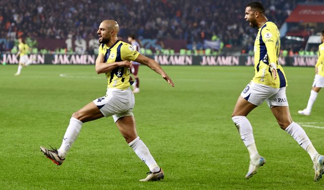 Fenerbahçe uzatmalarda Trabzonspor'u devirdi