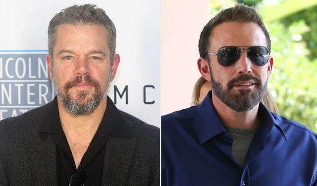 Ben Affleck ve Matt Damon birlikte sakal bırakıyor