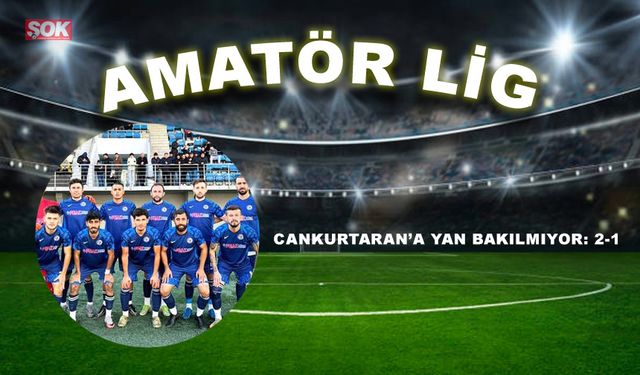 Cankurtaran’a yan bakılmıyor: 2-1