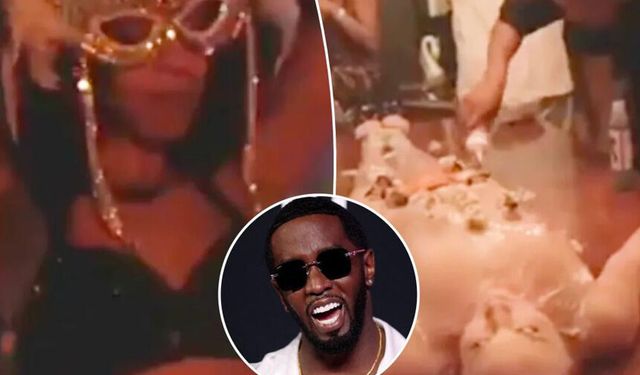 Diddy yatak odalarını perişan etti: Çıplak kadından yemek!