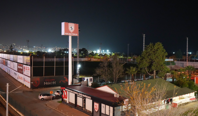 Samsunspor tesislerinde yangın paniği