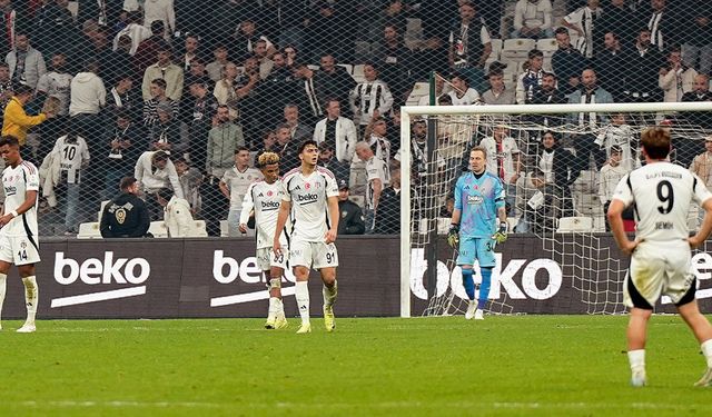 Beşiktaş, Süper Lig’de evindeki ilk yenilgisini aldı