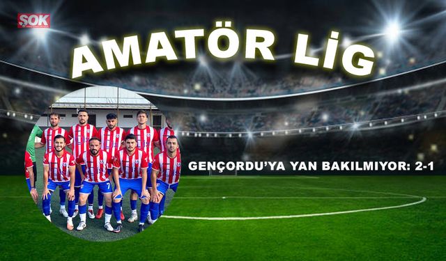 Gençordu’ya yan bakılmıyor: 2-1