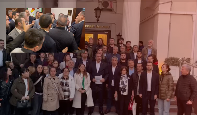 Kağıthane Belediyesinde CHP açıkladı MHP'li ve AKP'li meclis üyeleri saldırdı!