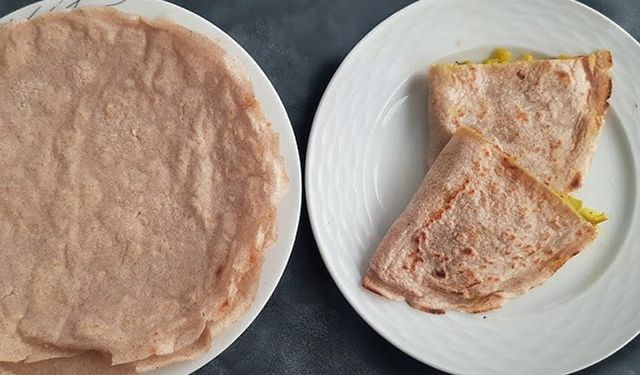 Protein deposu! 2 malzemeli glütensiz lavaş nasıl yapılır?"