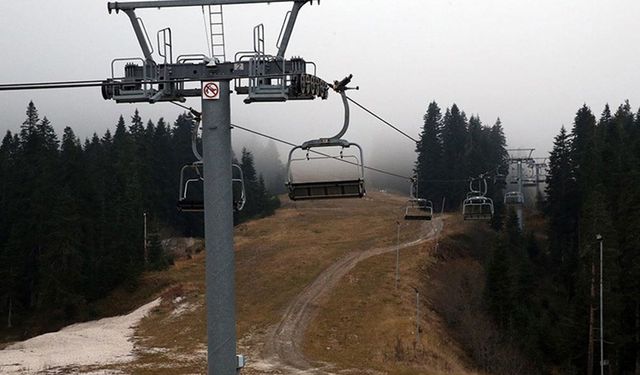 Anadolu'nun "yüce dağı" Ilgaz kayak sezonu için gün sayıyor