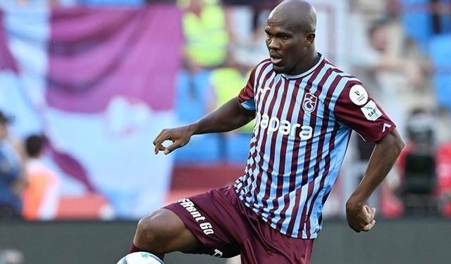 Trabzonsporlu futbolcu Nwakaeme'de kas ve tendon yaralanması tespit edildi