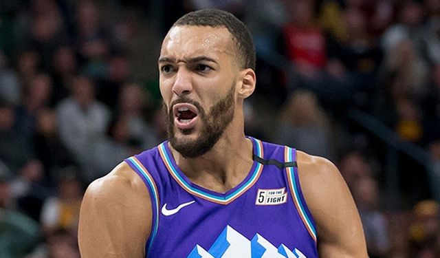 Rudy Gobert'in üzerinden smaç vurdu: Kavga çıktı!