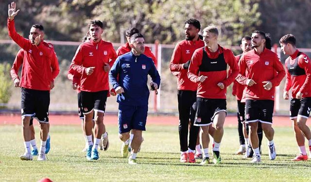 Sivasspor, Fenerbahçe maçı hazırlıklarına başladı