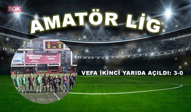 Vefa ikinci yarıda açıldı: 3-0