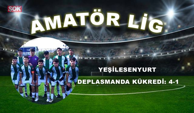 Yeşilesenyurt deplasmanda kükredi: 4-1