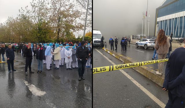 İstanbul'da korku dolu anlar! Kıraç bıçakçılar fabrikasında yangın!