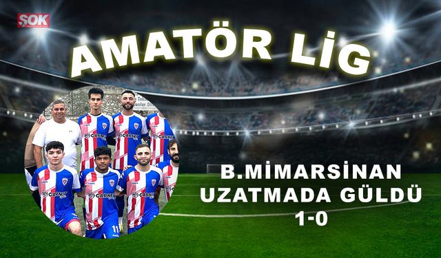 B.Mimarsinan uzatmada güldü: 1-0