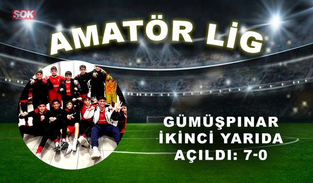 Gümüşpınar ikinci yarıda açıldı: 5-0