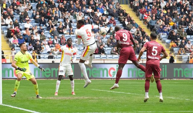 Aboubakar Hatayspor'a hayat verdi, Göztepe deplasmanda 1 puana razı