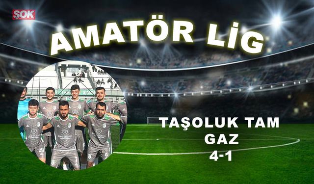 Taşoluk tam gaz: 4-1