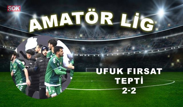 Ufuk fırsat tepti: 2-2