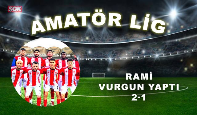 Rami vurgun yaptı: 2-1