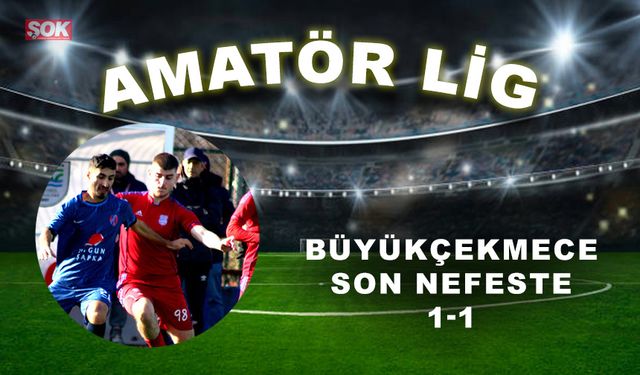 Büyükçekmece son nefeste: 1-1