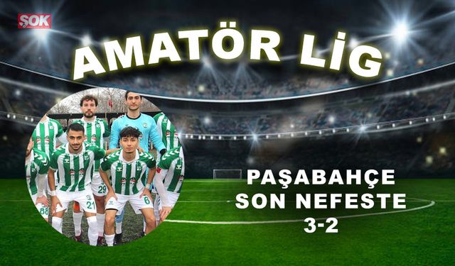 Paşabahçe son nefeste: 3-2