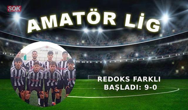 Redoks farklı başladı: 9-0