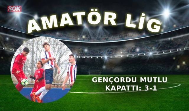 Gençordu mutlu kapattı: 3-1