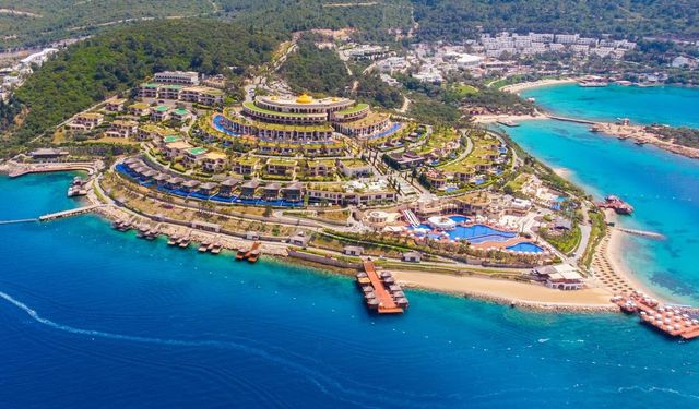 Bodrum'da geceliği 30 bin euro olan lüks otel belediye tarafından mühürlendi