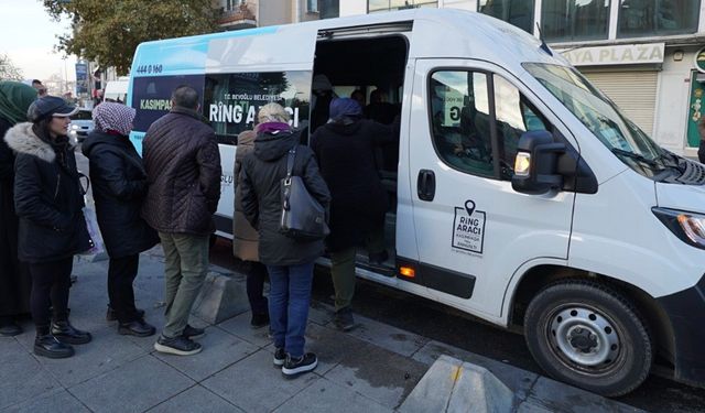 Beyoğlu'nda ulaşım sorunu 'ücretsiz ring' ile çözüldü