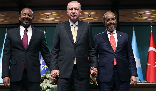 Afrika'nın küs kardeşleri Etiyopya ile Somali'yi Cumhurbaşkanı Recep Tayyip Erdoğan barıştırdı