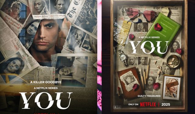 'You'nun 5. sezon afişleri yayınlandı: Masum yüzlü katil Joe Goldberg’e veda zamanı!