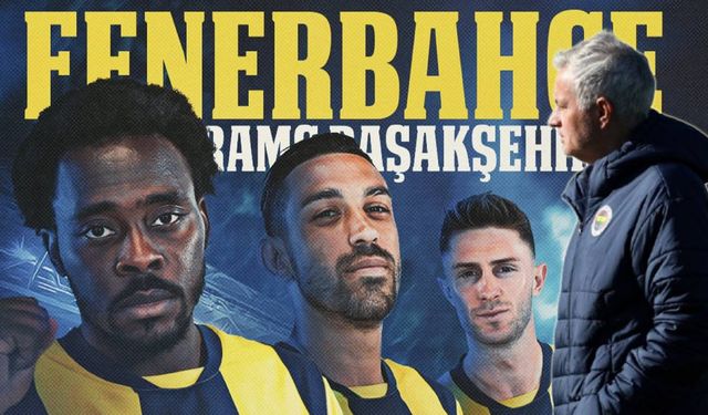 Fenerbahçe - Başakşehir ilk 11'ler belli oldu... Kadıköy'de 'hayata dönüş' maçı