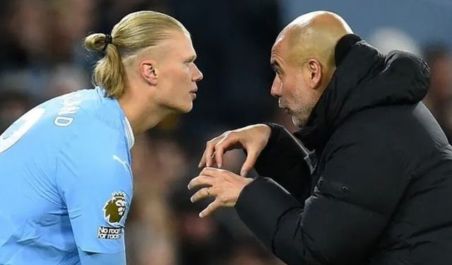 Haaland Guardiola'ya destek verdi