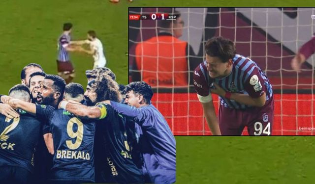 Kasımpaşa Trabzonspor maçının hakemlerini mahkemeye verdi! Oscarlık penaltı pozisyonu tartışması...