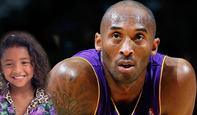 Kobe'nin kızı forma numarasına ulaştı: 8 yaşında