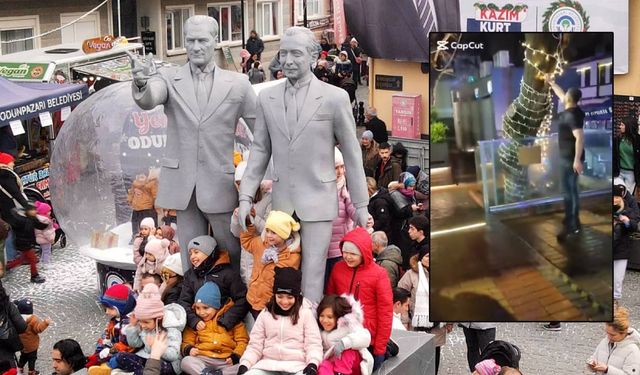 Eskişehir Odunpazarı'nda yılbaşı pazarına yobaz saldırı!