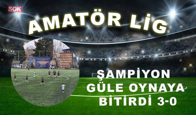 Şampiyon Florya 1923 güle oynaya bitirdi: 3-0