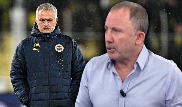 Sergen Yalçın, Jose Mourinho'yu bir övdü, bir gömdü!