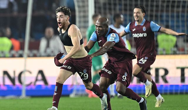 Trabzonspor, son dakikalarda 3 puanı kopardı!