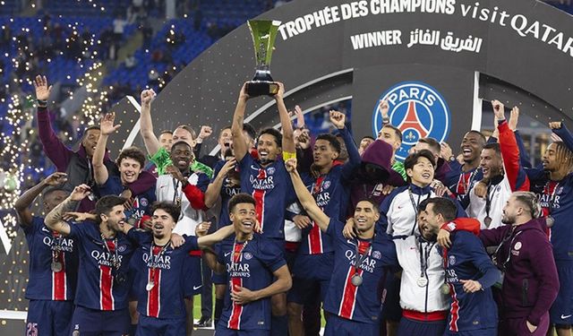 Fransa Süper Kupası'nı Paris Saint Germain kazandı