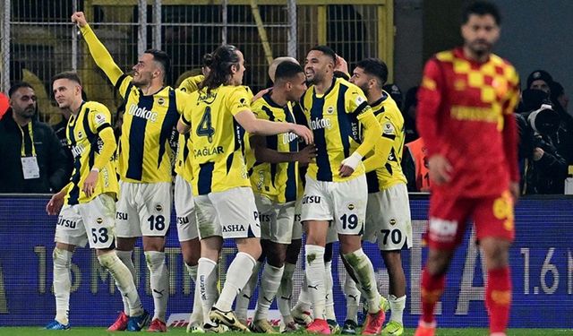 Fenerbahçe’den üst üste 4. galibiyet