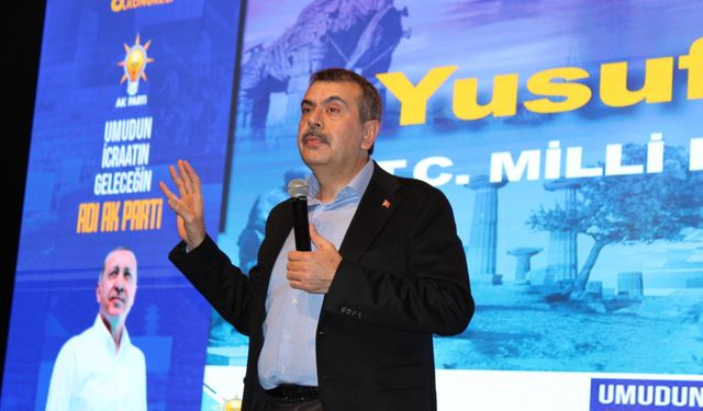 Milli Eğitim Bakanı Yusuf Tekin: "Biz her alanda kendi modelimizi üretebilecek bir ülkeyiz"